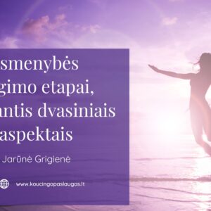 JG-1 Asmenybės augimo etapai